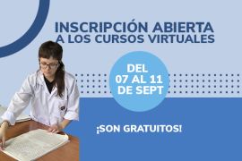 Inscripciones abiertas del 7 al 11 de septiembre de 2026!