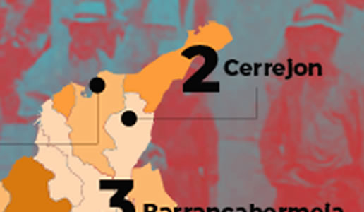 Geografía de las Vorágines Cerrejón