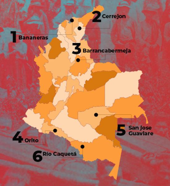 Vorágines Geografía de las Vorágines