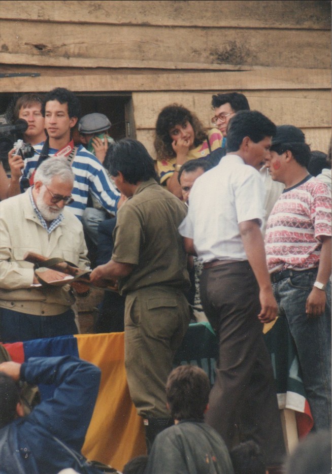Dejar la guerra, volver a la paz