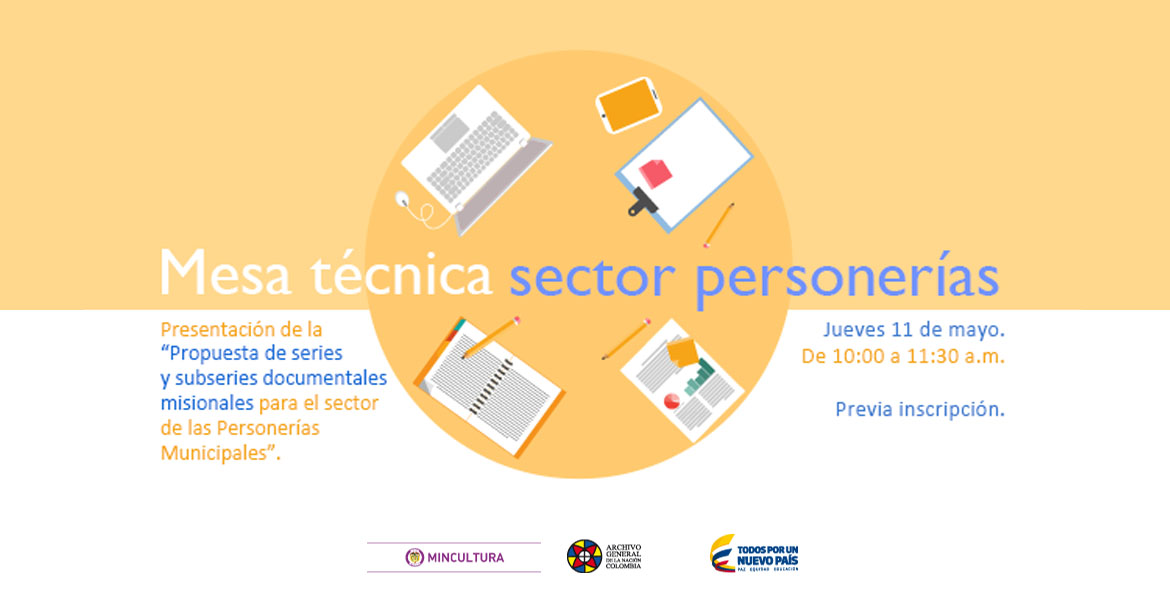 mesa técnica personerías