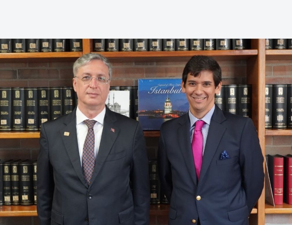 Visita protocolaria  del señor embajador de la  República de Turquía en Colombia