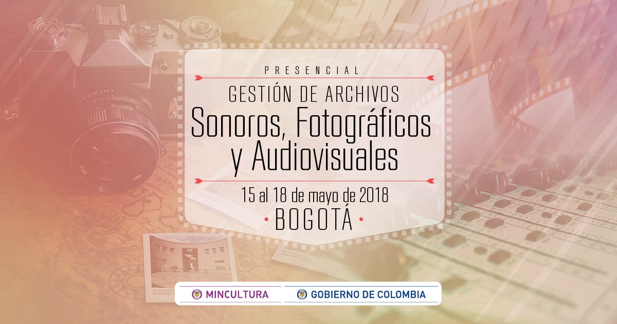 taller gestión de archivos sonoros, fotográficos y audiovisuales
