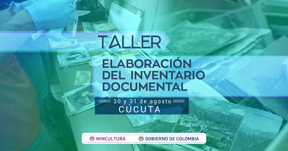imagen decorativa: taller de elaboración del inventario documental