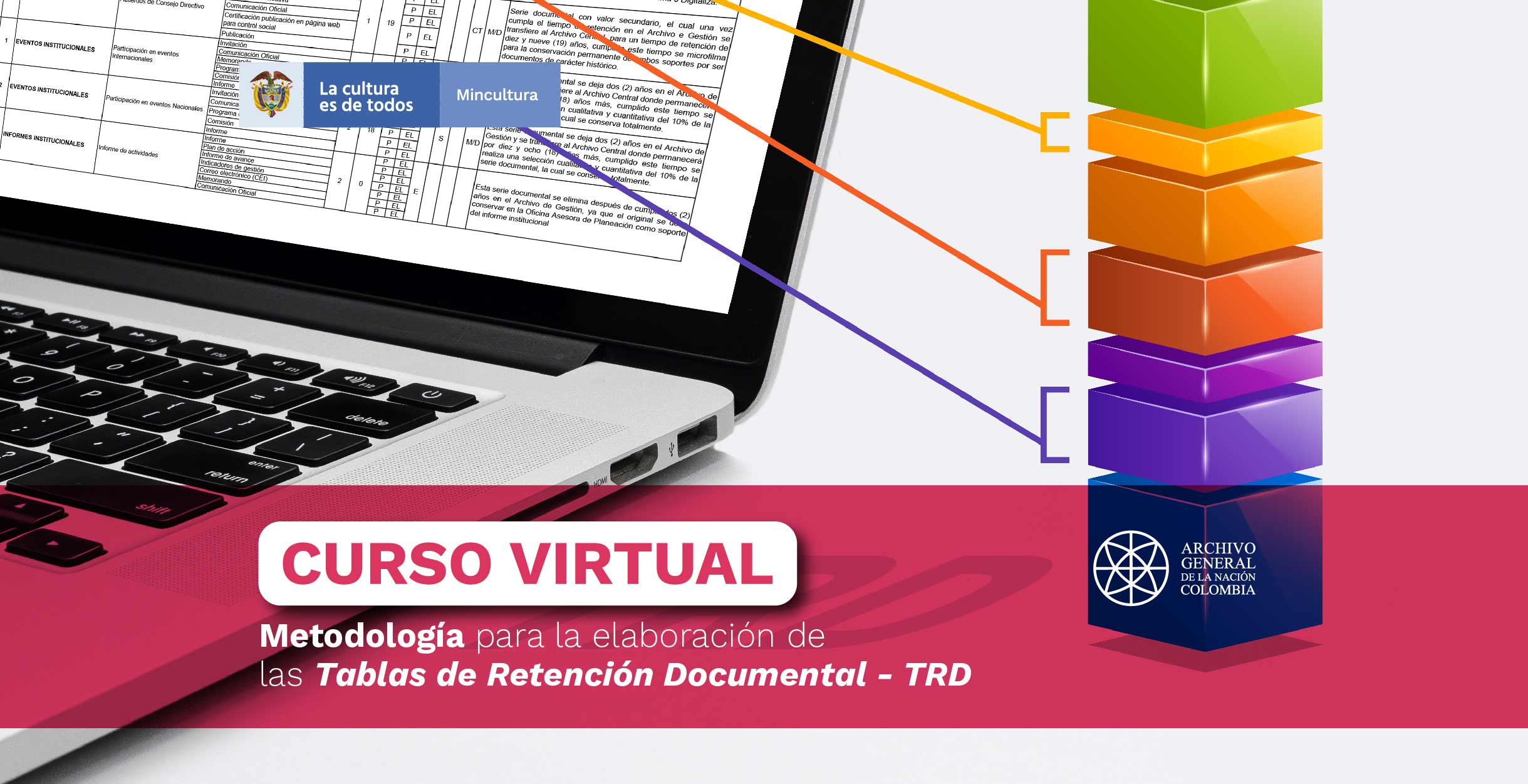 imagen  Capacitación autogestionable de Metodología para la elaboración de las Tablas de Retención Documental