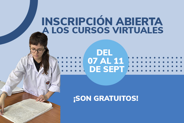 imagen decorativa: Inscripciones abiertas del 7 al 11 de septiembre de 2026!