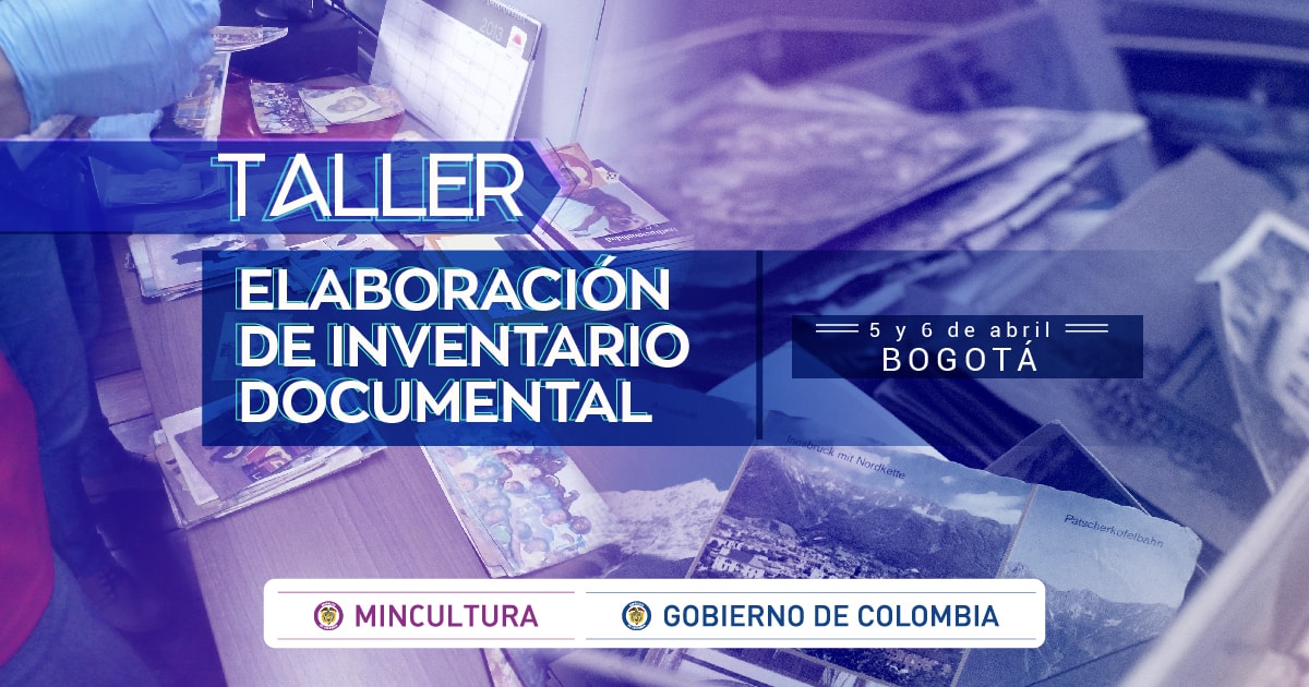 imagen decorativa: taller inventario documental