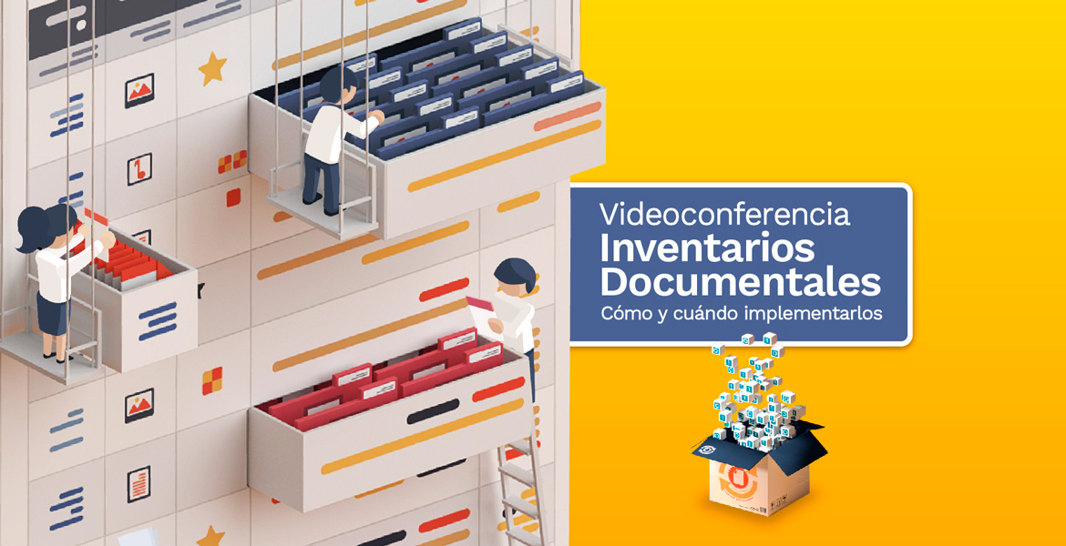 imagen videoconferencia Inventarios documentales