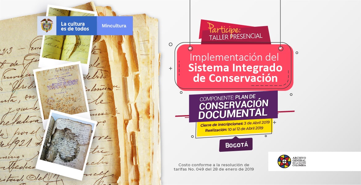 imagen taller implementación del Sistema Integrado de Conservación