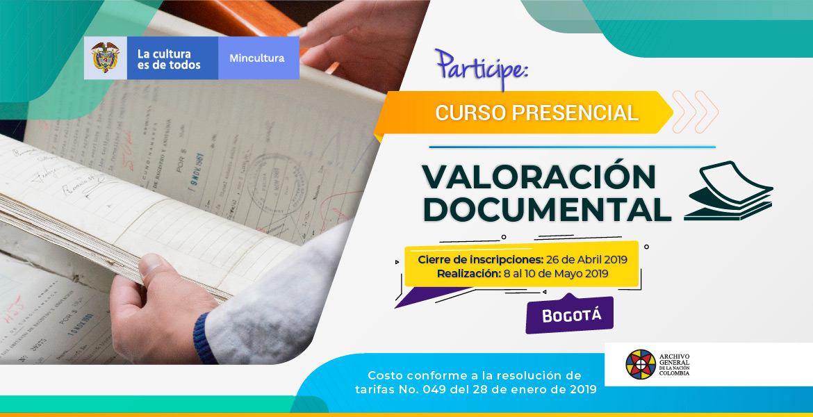 imagen curso presencial Valoración documental