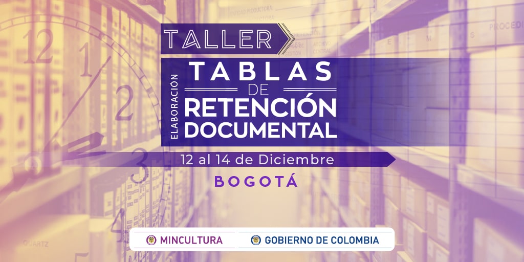 Taller de TRD en Bogotá