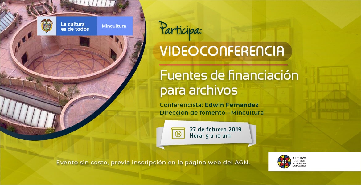 imagen videoconferencia fuentes de financiación para archivos