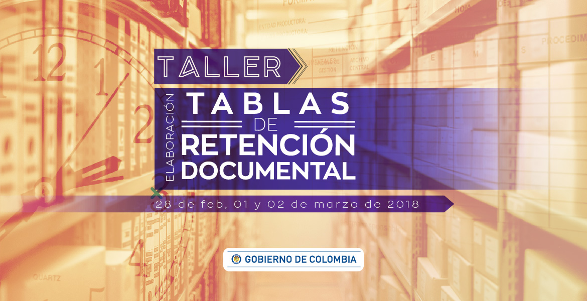 imagen decorativa: taller de tablas de retención documental
