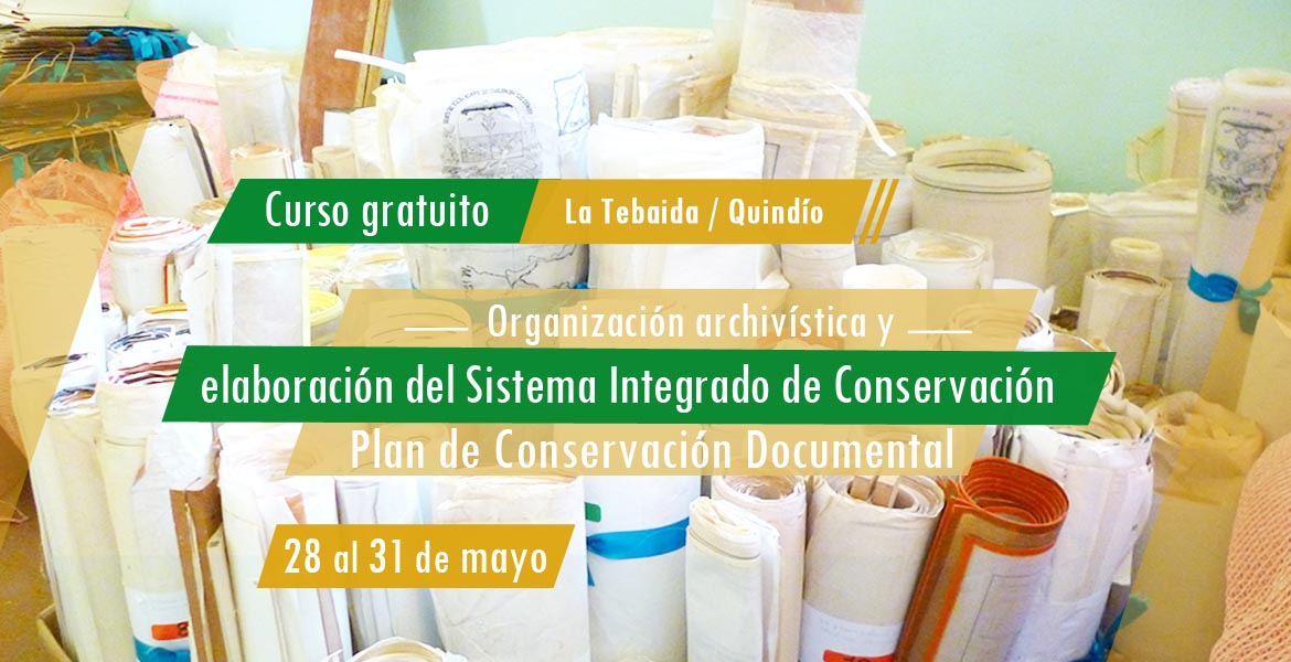 imagen del curso Organización archivística y Elaboración e Implementación del Sistema Integrado de Conservación en su componente: Plan de Conservación Documental.