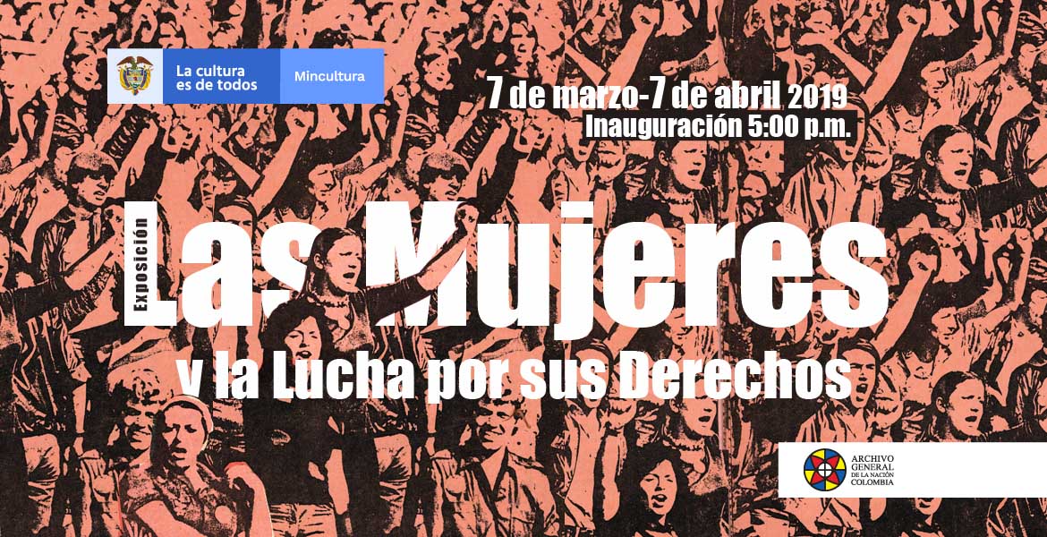imagen exposición “La Mujer y la Lucha por sus Derechos”