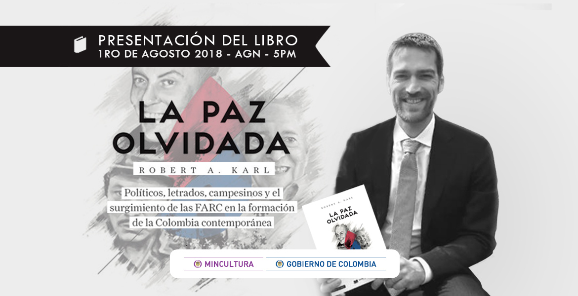 imagen decorativa: presentación del libro "La paz olvidada"