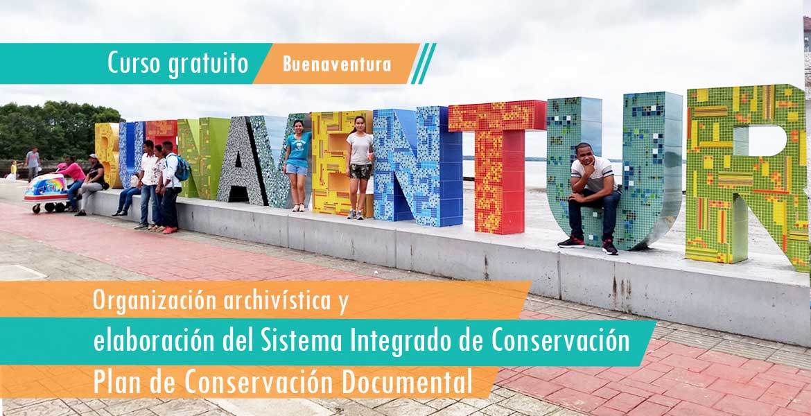 imagen curso "Organización archivística y elaboración e implementación del Sistema Integrado de Conservación"
