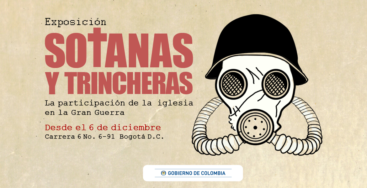 imagen decorativa: exposición sotanas y trincheras
