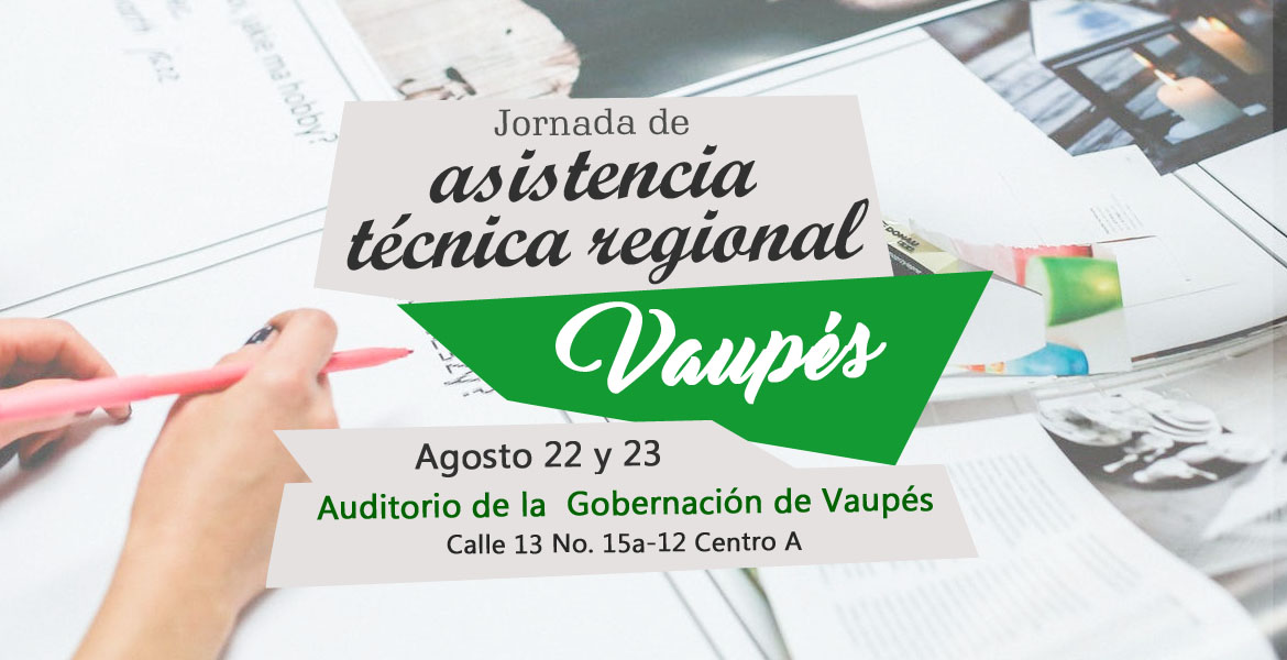 imagen decorativa: jornada de asistencia técnica Vaupés