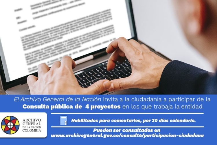 imagen de la consulta pública de proyectos de acuerdo