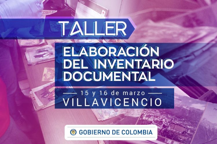 Taller elaboración de inventario documental