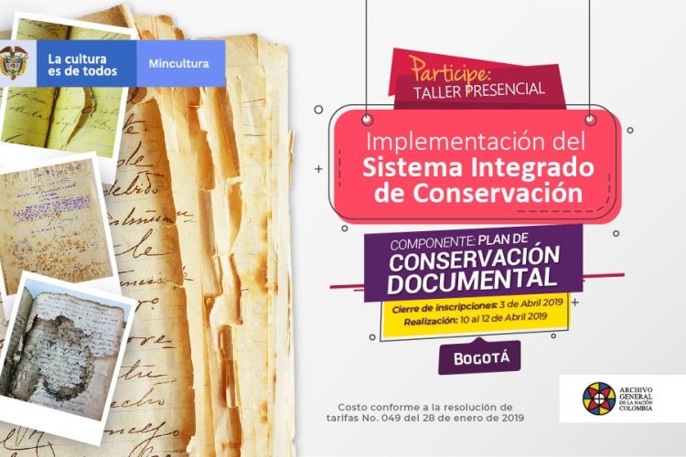 imagen taller implementación del Sistema Integrado de Conservación