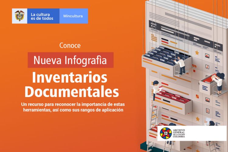 imagen infografía inventarios documentales