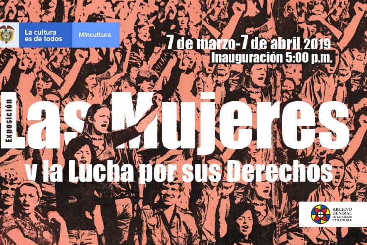 imagen exposición “La Mujer y la Lucha por sus Derechos”