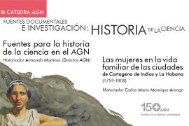 Jornada de apertura de la Tercera Tercera cátedra fuentes documentales e investigación-historia de la ciencia