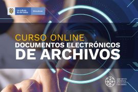 imagen de la noticia sobre curso online ´Documentos electrónicos de Archivos´