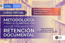 imagen curso virtual  metodología elaboración de tablas de retención documental