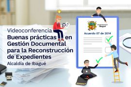 imagen de la videoconferencia Reconstrucción de Expedientes