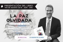 presentación del libro "La paz olvidada"
